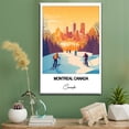 thumbnail image 2 of Montreal Canada Travel Canvas Wall Art – Nature-Inspired Travel Decor with Scenic Views Canada Canvas Wall Print – A Captivating Gift for Adventure Seekers, 2 of 5