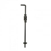 GD105-ZB98 LONG BOLT, USED FOR GATE DOOR , FENCE DOOR BLACK POWDER COATED, 3.2ft(980mm) THE PRICE FOR 1PC,PACK IN PP BAG,W/O SCREWS