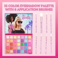 thumbnail image 2 of Barbie Kids Makeup Compact Palette with 35 Eyeshadows and 8 Brushes, Girls Aged 8+, 2 of 9
