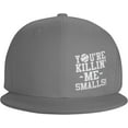thumbnail image 3 of You're Killin' Me Smalls? Hat Flat Bill Baseball Hats Black Fashion Hip Hop Cap for Men Women, 3 of 8