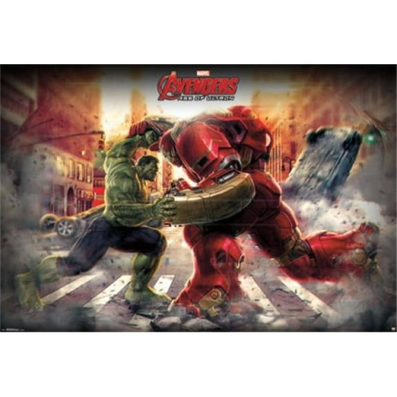 Posterazzi TIARP13942 Mural - Avengers 2 - Hulk Poster Print - 42 x 62 in.