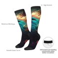thumbnail image 4 of Logiee Colorful Flower Bird Print Gift Stocking Stuffers,Adult Stockings,Novelty Socks,Funny Socks Birthday Running Walking Sleeping, 4 of 6