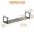 thumbnail image 3 of Gnwei Tension Shelf Expandable Rod Closet System, Hanging Shoe Organizer for Closet, Expandable Rack Organizer Under Cabinet Shelf - for Kitchen, Book or Clothing Storage and Organization, 3 of 9