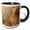 Black/White, variant on 3drose, Black-tailed Jackrabbit Wildlife, Arizona - Us03 Ska0043 - Steve Kazlowski, 11oz Two-tone Red Mug