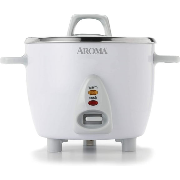 Aroma Select Stainless Rice Cooker & Warmer, 14-Cup(cooked) / 3Qt, ARC-757SG