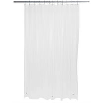 Bath Bliss Heavy Grommet Shower Liner in White