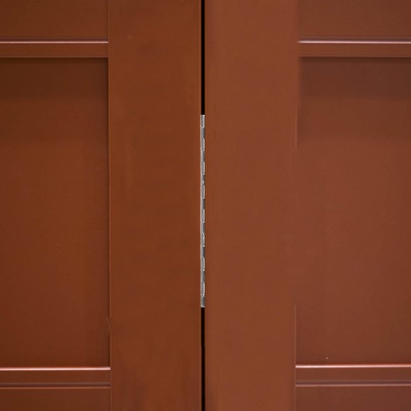 3-Pack Metal Piano Hinges with Lid Support for Cabinets, Storage Boxes, Tables, and Furniture Hardware and Continuous