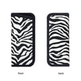 Black And White Print Eyeglasses Bag Portable Neoprene Eyewear Case