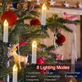 thumbnail image 4 of Clip de batería LED String Lights BSGlobal de 6 m y 30 pulgadas, sin llama, blanco cálido, 4 of 7