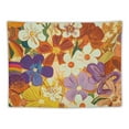 thumbnail image 5 of BCIIG Flowers Rainbow Colorful Tapestry Wall Hanging Unique Style for Home Wall Decor Art Living Room Bedroom Apartment Farmhouse Dorm 60x50inch, 5 of 6