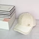 thumbnail image 4 of Gorro de invierno con agujero para cola de caballo para mujeres y hombres, para viajes al aire libre, de piel sintética, con retazos de lana de cordero, gorra de béisbol, 4 of 5