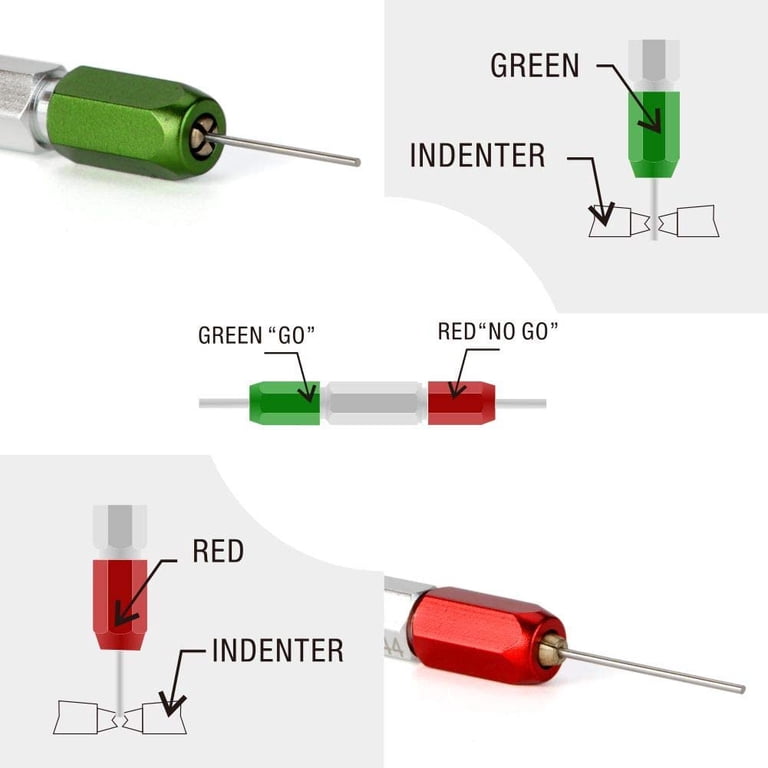 HD-0812D 4-Indent Heavy Duty Crimp Tool For AWG 12-8 Wires - Works With Deutsch, D-Sub, & Closed Barrel Contacts