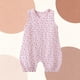 thumbnail image 5 of Vestido Corto de Verano Bebé sin Mangas Floral-Impresión Delgado Pijamas Camisa de Noche, Bebé Pijamas de Seda para Niñas, 5 of 5