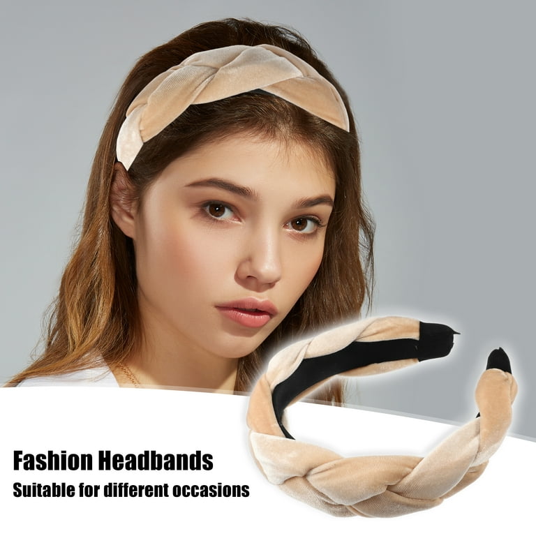 Braided velvet headband outlet