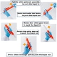 thumbnail image 4 of ONiLAB, Juego de 3 pipetas de laboratorio, 2 ml azul, 10 ml verde, 25 ml rojo, se ajusta a pipetas de pl&aacute;stico o vidrio, 4 of 7