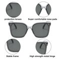 thumbnail image 3 of Personalidad de tendencia retro, versión coreana de gafas anti-ultravioleta, hechas de PC., 3 of 5