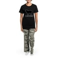 thumbnail image 4 of CafePress - Black Sheep Women's Dark Pajamas - Women's Short Sleeve Print T-Shirt and Pants Dark Cotton Pajama Set, 4 of 7