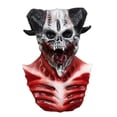 thumbnail image 1 of Demon Animal Goat Head Face Cover Headgear Halloween Latex Face Covering Halloween Props Para Fiesta Cosplay Y Pascua Vogacara HA038240-00, 1 of 6