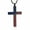 Black, variant on Cross Necklace for Cremation Ashes Urn Necklace for Ashes of Loved One Memorial Jewelry Cross with Print American Flag Pendent for Ashes and Chain