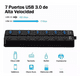 thumbnail image 2 of Hub USB 7 Puertos USB 3.0 BLOOSOM, 2 of 4