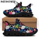 thumbnail image 1 of Zapatillas De deporte informales con diseño De flor De hibisco Tropical para Mujer, calzado resistente al desgaste con cordones para Mujer, 1 of 6