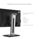 thumbnail image 5 of ViewSonic VG2448A 24 Inch IPS 1080p Ergonomic Monitor with Ultra-Thin Bezels, HDMI, DisplayPort, USB, VGA, and 40 Degree Tilt for Home and Office, 5 of 5