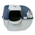 thumbnail image 1 of Omega Paw Roll N Clean Complete Self Cleaning Litter Box and 100 Bags, Blue, 1 of 11