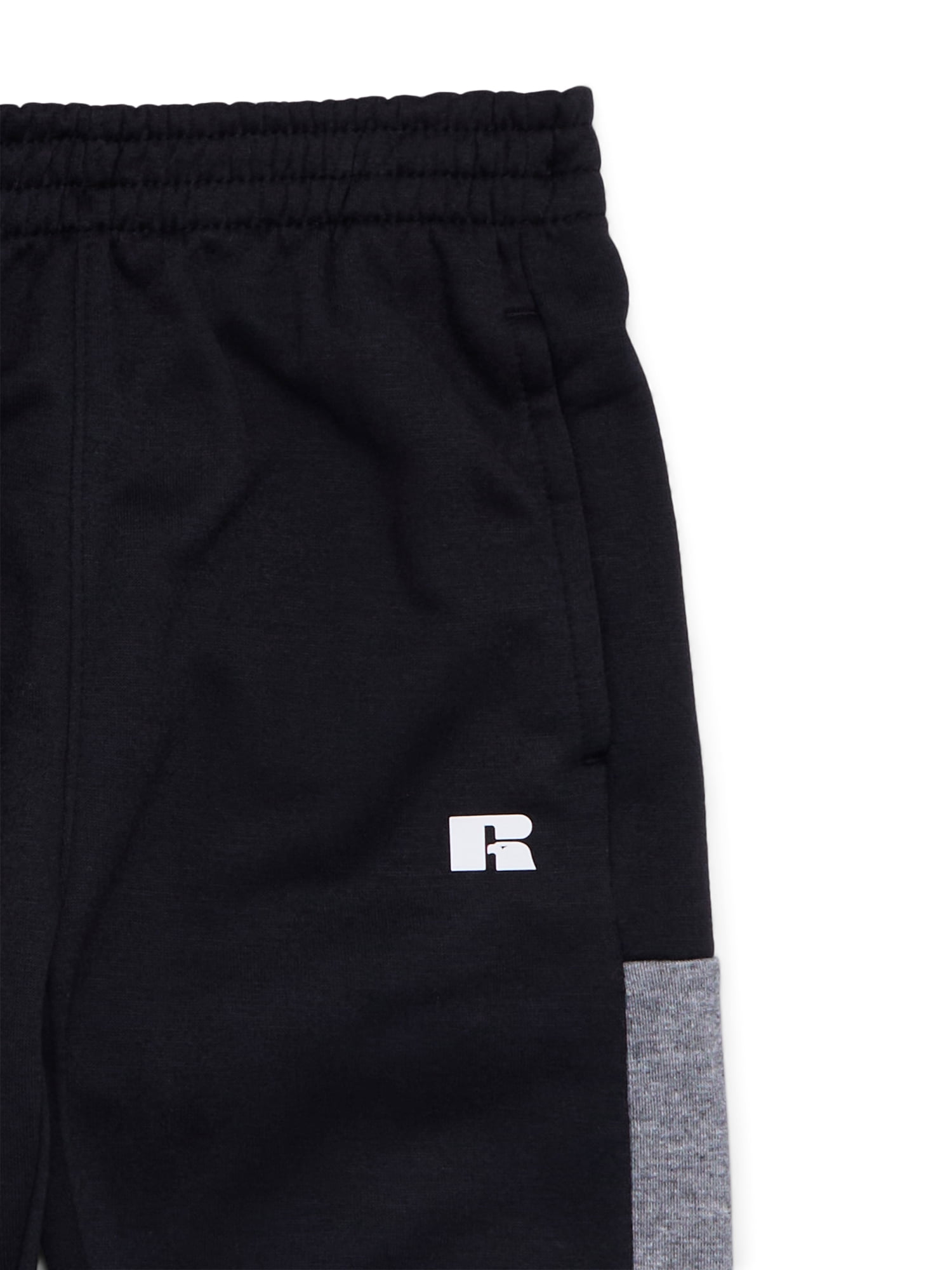 Russell Athletic Toddler & Boys Colorblock Fleece Hoodie and Joggers Set, 2-Piece, Sizes 2T-18 & Husky