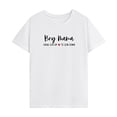 thumbnail image 1 of Camiseta para mujer con cuello redondo, camiseta básica para oficina, caminar, regalo del día de San Valentín SG, 1 of 7