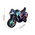 thumbnail image 3 of Pull Back Alloy Motorcycle Toy – Realistic Die Cast Friction Powered Mini Bike for Boys Age 3+ No Battery Needed Travel Size Gift for Birthday Christmas, 3 of 6
