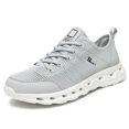 thumbnail image 3 of Aqua Shoes Zapatilla de Buceo Transpirable Vadear para Senderismo (48) Gris Claro Gris, 3 of 9