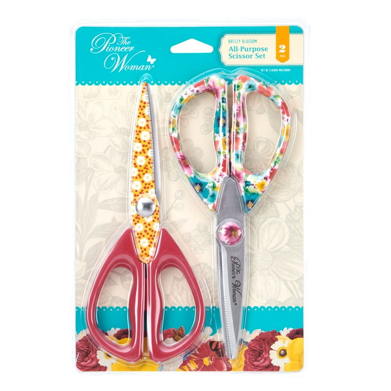 The Pioneer Woman Garden Shears - Stainless Steel Blades - Walmart.com