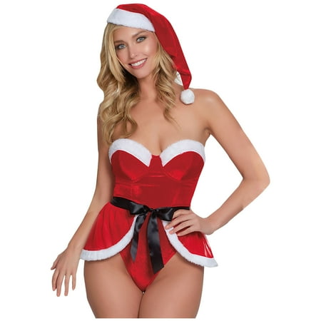 

Ozmmyan Christmas Sexy Lingerie for Women Sexy Lace Splicing Net Yarn Bodysuit Lingerie Teddy One Piece Lace Babydoll for Women Naughty for Play Gift Christmas Clearance Sale