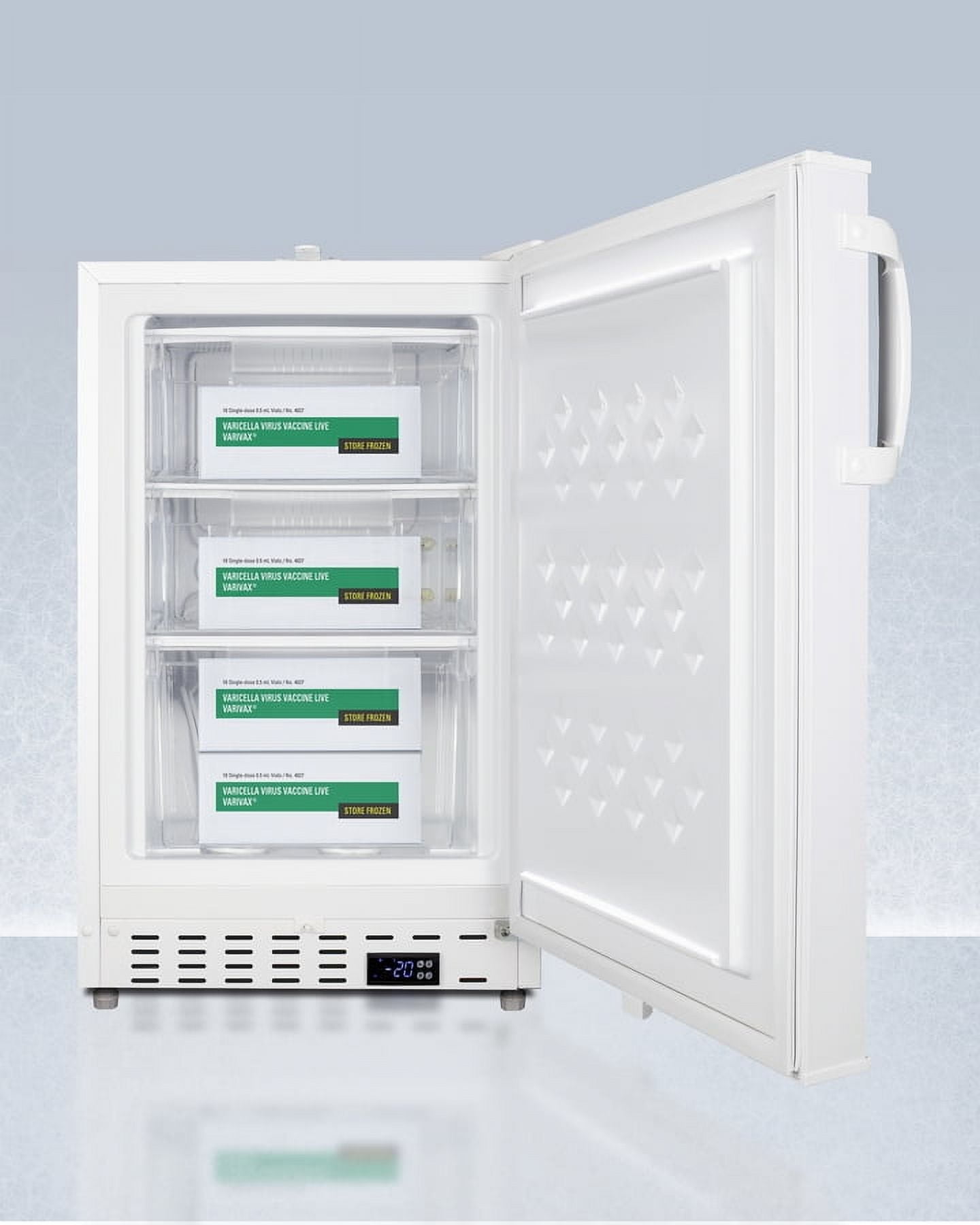 20" Wide Built-In Vaccine All-Freezer, ADA Compliant