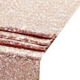 thumbnail image 4 of Sequin Table Runner 30x300cm Shiny Exquisite Decorative 3mm Sequins Table Runner for Parties Banquets Rose Gold, 4 of 10