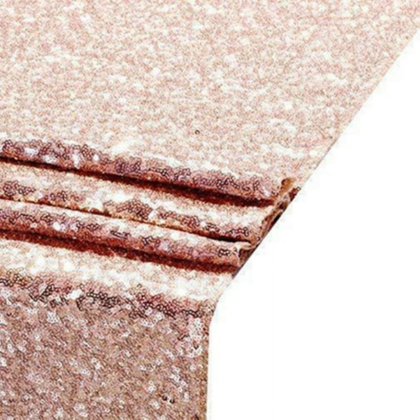 Camino de mesa con purpurina, camino de mesa con lentejuelas, 30 x 300 cm, decoración de mesa, camino de mesa para fiestas, valor excepcional