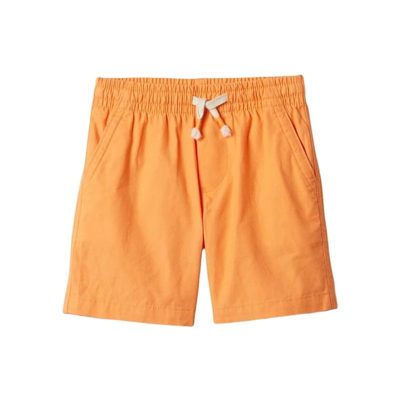 Shorts de bebé para niño con cintura elástica GAP color mandarina 3-6 meses