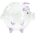 thumbnail image 2 of Transparent Coin Storage Box Decorative Money Bank for Kids Glass Piggy Bank Desktop Decor, 2 of 9
