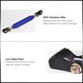 thumbnail image 2 of AJP Distributors JDM Sport Blue Rear Lower Billet Aluminum Strut Bar Brace Tower Tie Rod Chassis Suspension Stability Compatible/Replacement For Honda Civic EM2 ES 2001 2002 2003 2004 2005, 2 of 5