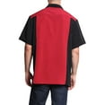 thumbnail image 4 of G-Style USA Men's Two Tone Retro Button Down Bowling Shirts, 4 of 5