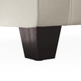 thumbnail image 3 of Stockton 125W U Shaped Sectional Couch in Cream Herringbone Fabric, 3 of 11
