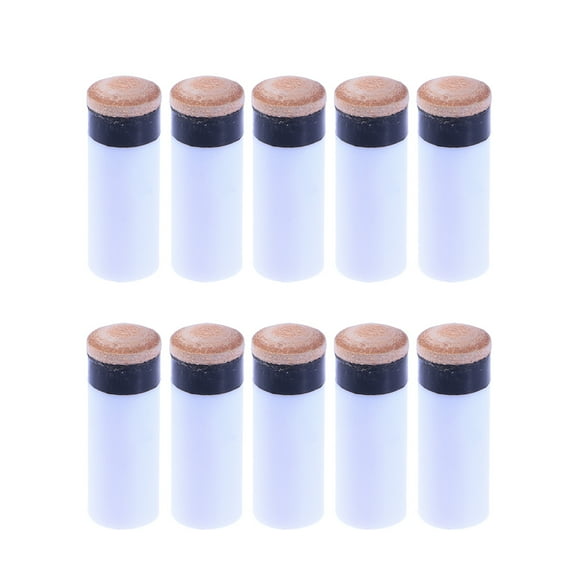 10 Pcs Snooker Professional Billiard Cue Billiard Cue Maintenance 10pcs White