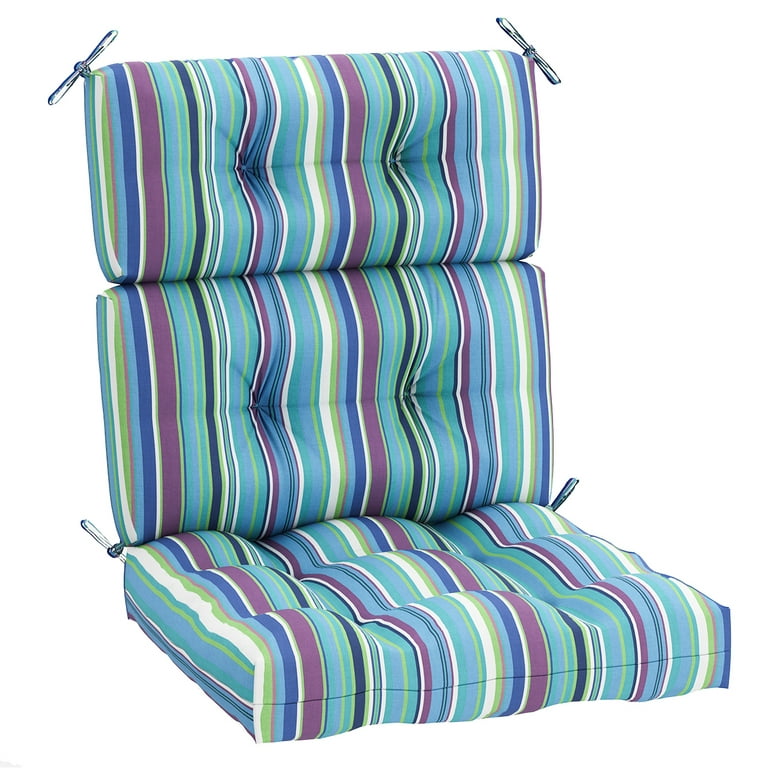 45x22 in'' Outdoor High Back Patio Chair Cushion,Solid Waterproof Patio Chair  Cushions,Patio Seating Cushions Set 