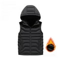 thumbnail image 2 of KAUOD Kids Puffer Vest Winter Lightweight Windproof Sleeveless down Coats Boys Girls Quilted Waterproof Hooded Waistcoat, 2 of 9