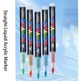 thumbnail image 4 of Stellaya Acrylic Markers for Coloring Books, Straight Liquid Acrylic Marker, 4 of 5