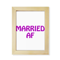 thumbnail image 1 of Emotional Discontent Marriage Desktop Adorn Photo Frame Display Art Painting Wooden, 1 of 3