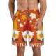 thumbnail image 1 of Balery Happy Thanksgiving Three Gnomes Traje de Baño Estilo Hawaiano para Hombre, Shorts de Secado Rápido con Bolsillos-XX-Large, 1 of 6