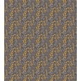 thumbnail image 3 of Ambesonne Floral Duvet Cover Set, Hand Drawn Spring Flowers, 2-Calking, Taupe and Dark Yellow, 3 of 3