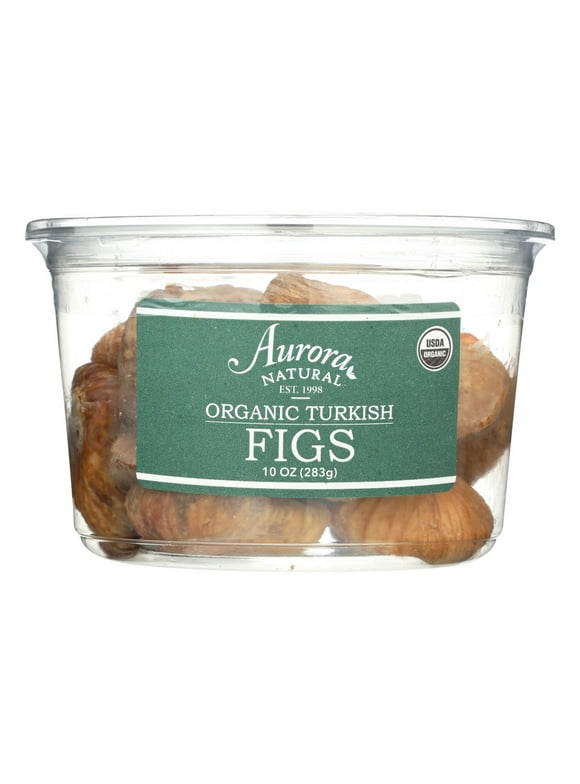 Aurora Natural Products - Organic Turkish Figs - Case of 12 - 10 oz.