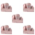 thumbnail image 1 of Bearachild 50g 20g Bufandas de invierno Juego de bolas de hilo de tejer Suéteres para bebés Alfombras Kit de hilo de ganchillo 2 hebras tejidas Rosa claro 5Conjunto, 1 of 6